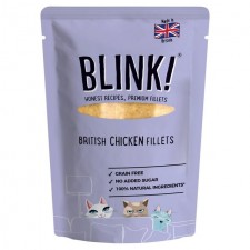 Blink Chicken Fillets Wet Cat Food Pouch 85g