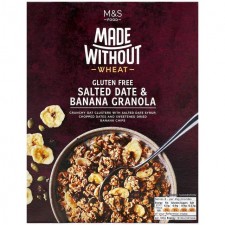 Marks and Spencer Made Without Salted Date and Banana Granola 360g