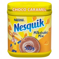 Nesquik Chocolate Caramel Flavour Milkshake Mix 500g