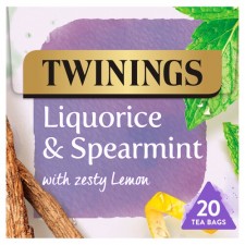 Twinings Liquorice and Spearmint Tea 20 Teabags