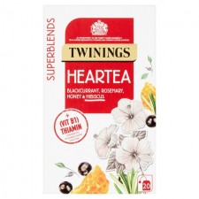 Twinings Superblends Heartea Blackcurrant Rosemary Honey 20 Teabags