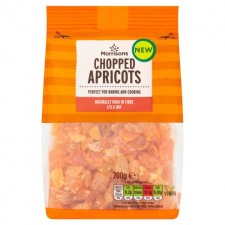 Morrisons Chopped Apricots 200g