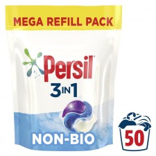 Persil 3 in 1 Non Bio Capsules 50 Washes