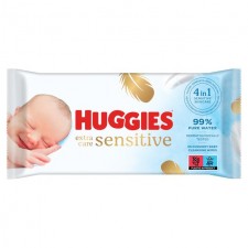 Huggies Pure Extra Care Baby Wipes 56 per pack