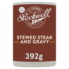 Stockwell And Co Stewed Steak And Gravy 392g
