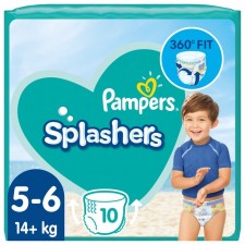 Pampers Splashers Swim Pants Size 5-6 x 10