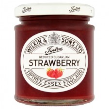 Wilkin and Sons Tiptree Reduced Sugar Strawberry Jam 200g