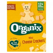 Organix Mini Cheese Cracker 4 X 20G 12 Months