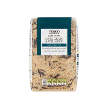 Tesco Easy Cook Long Grain And Wild Rice 500g