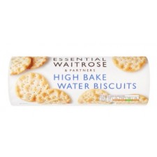 Waitrose Essential High Bake Water Biscuits 200g