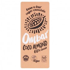 Ombar Coco Almond Raw Vegan Chocolate Bar 70g