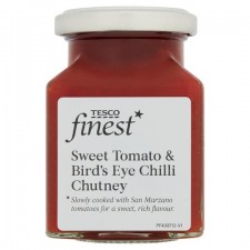 Tesco Finest Sweet Tomato And Birds Eye Chilli Chutney 220g