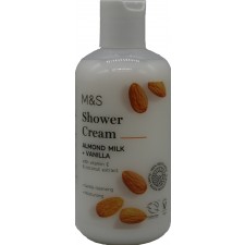 Marks and Spencer Shower Cream Almond Milk and Vanilla 250ml