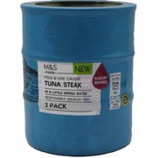 Marks and Spencer Tuna Steak in a Little Spring Water 4 x 120g