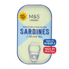 Marks and Spencer Sardines in Olive Oil 120g