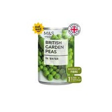 Marks and Spencer British Garden Peas in Water 290g