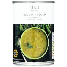 Marks and Spencer Pea and Mint Soup 400g