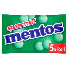 Mentos Spearmint 5 x 38g Pack