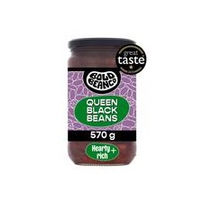 Bold Bean Co Organic Queen Black Beans 570g