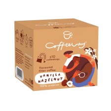 Coffeeway Vanilla Hazelnut Single Serve Flavoured Coffee Bags 10 per pack