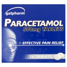 Galpharm Paracetamol 500mg Tablets 16 per pack