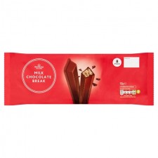 Morrisons Milk Chocolate Break Multipack 8 per pack