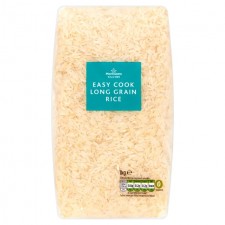 Morrisons Easy Cook Long Grain Rice 1kg