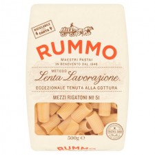 Rummo Mezzi Rigatoni Pasta No.51 500g