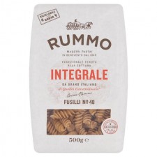 Rummo Wholewheat Fusilli Integrali Pasta No.48 500g