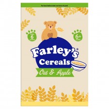 Farleys Cereals Oat and Apple Porridge 6 Month Plus 125G