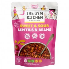 The Gym Kitchen Sweet and Sour Lentil and Beans 250g