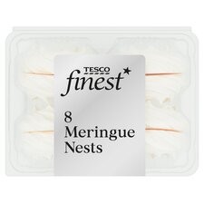 Tesco Finest Meringue Nests 8