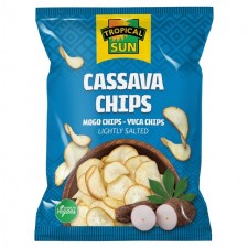 Tropical Sun Cassava Chips Salted Flavour 80g