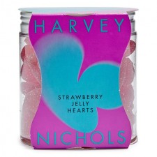 Harvey Nichols Strawberry Hearts Jelly sweets 90g