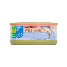 Waitrose Wild Pacific Red Salmon 105g