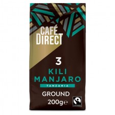 CafeDirect Kilimanjaro Roast Ground Coffee 200g 