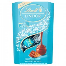 Lindt Lindor Salted Caramel Milk Chocolate Truffles 200g