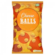 Tesco Cheese Balls Snacks 300g