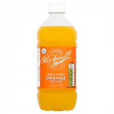 Stockwell and Co Double Strength Orange Squash No Added Sugar 750ml