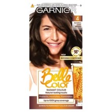 Garnier Belle Color 4 Natural Dark Brown Permanent Hair Dye