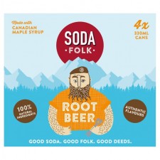 Soda Folk Root Beer 4 x 330ml