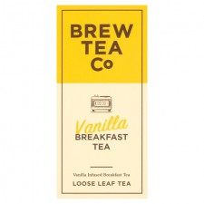 Brew Tea Co Vanilla Breakfast Loose Leaf Tea 113g
