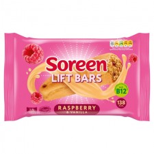 Soreen Lift Bars Raspberry and Vanilla 4 Pack