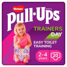 Huggies Pull Ups Training Pants Girl 2-4 years x 20