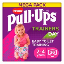 Huggies Pull Ups Training Pants Girl 2-4 years x 36
