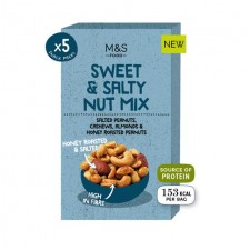 Marks and Spencer Sweet and Salty Nut Mix 5 x 25g