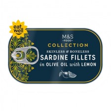 Marks and Spencer Sardine Fillets in Olive Oil with Lemon 120g