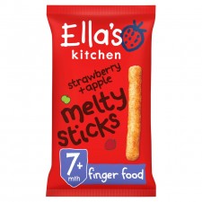 Ellas Kitchen Organic Strawberry and Apple Melty Sticks 16g