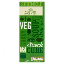 Morrisons Vegetable Stock Cubes 12s 120g