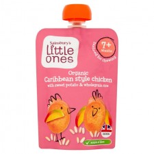 Sainsburys Little Ones Organic Caribbean Style Chicken 7+ Months 130g